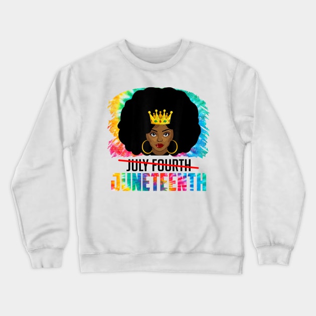 Juneteenth Freedom Day African American June 19th 1865 Crewneck Sweatshirt by nikolay